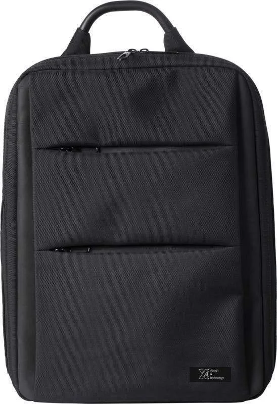 Soft-sided laptop bag with a magnetic closure for easy access10.000 mAh business backpack