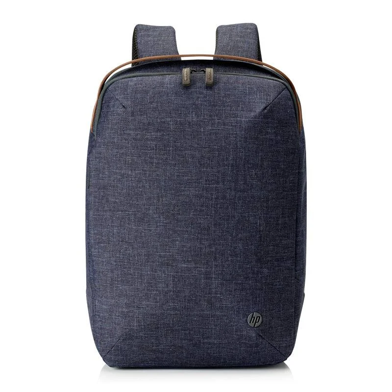 Expandable laptop bag to accommodate additional itemsHP Renew 15 Backpack - 15.6" Backpack / Navy