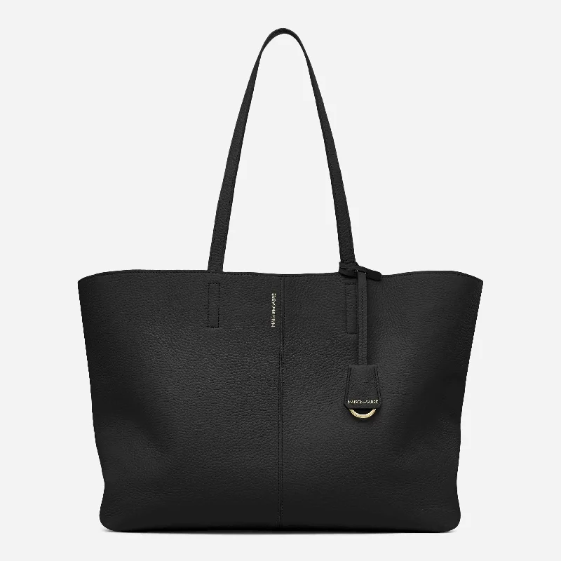 Laptop bag with a ventilation system to prevent overheatingThe Snap Soft Tote - Rouge Noir