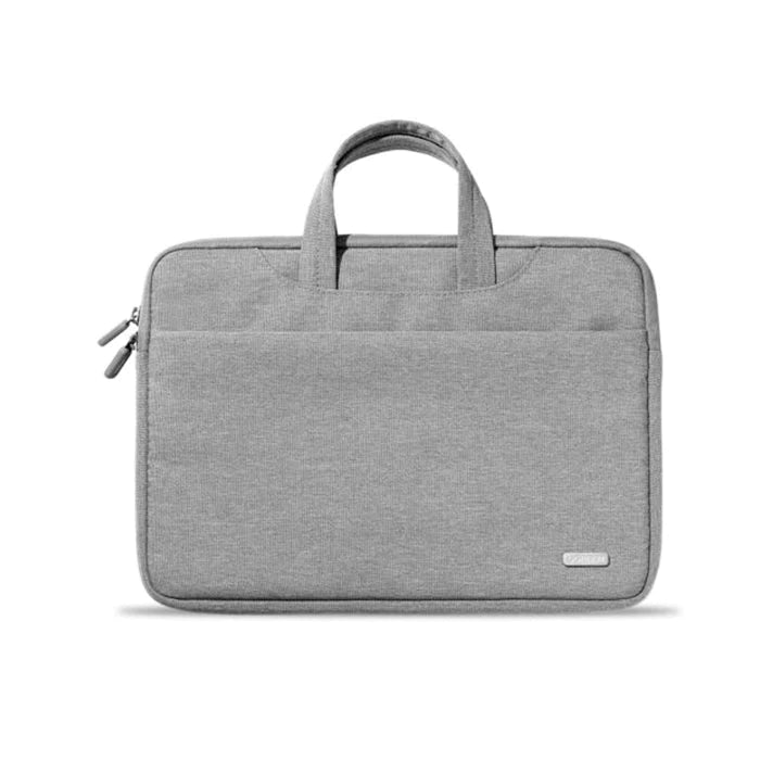 Large-capacity leather laptop bag with multiple compartments for business executivesUGREEN Laptop Bag 13''-13.9'' - Gray