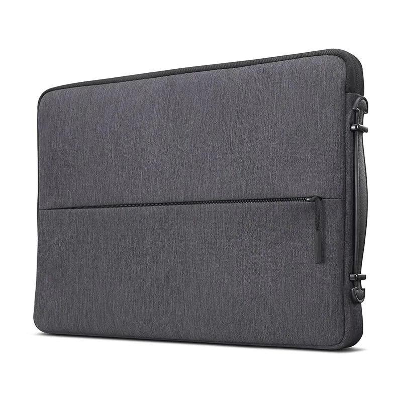 Waterproof laptop bag with a rain cover for outdoor enthusiastsLenovo 13-inch Laptop Urban Sleeve Case - 13.0-inch / Charcoal Grey