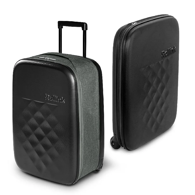 Expandable laptop bag to accommodate additional itemsRollink Flex Earth Suitcase - Medium