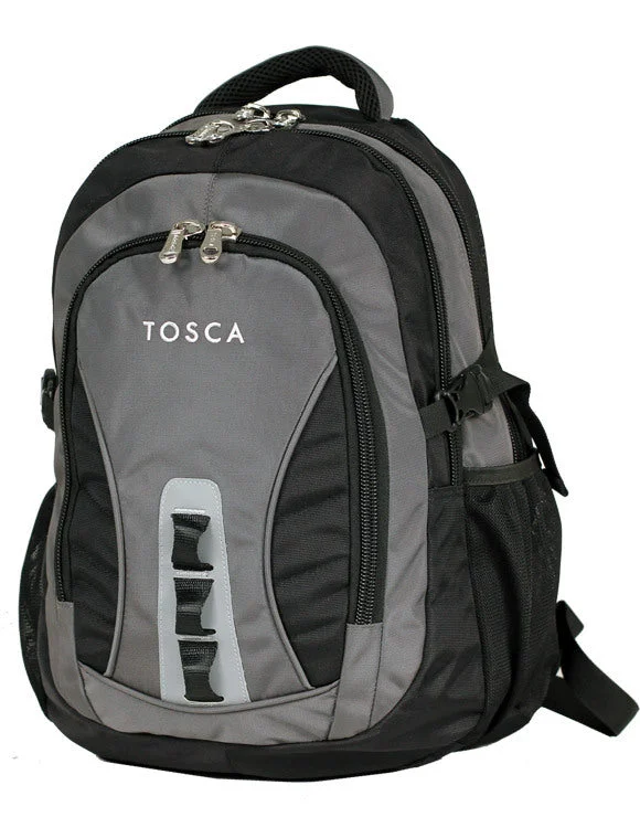 Minimalist laptop bag with a sleek design for modern professionalsTosca - TCA972-C Kids backpack - Black/Grey