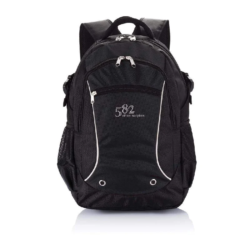 Convertible laptop bag that can be used as a backpack or briefcaseLaptop Backpack PVC Free