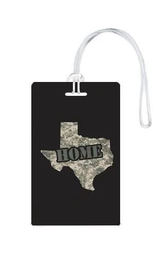 Expandable packing cubes sets in various sizes for organized suitcase packing612 My Home State Texas Luggage Tag