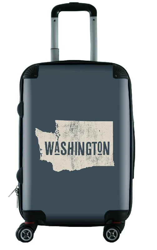 Travel garment hangers that are foldable for easy packing612 My Home State Washington 20" Carry-On