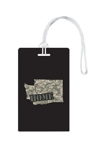 Compression packing bags to save space in travel backpacks612 My Home State Washington Luggage Tag