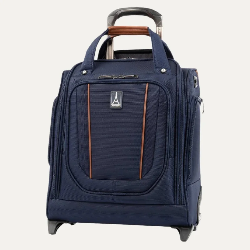 Foldable fabric travel bag for convenient storage when not in useCrew™ VersaPack™ Rolling UnderSeat Carry-On