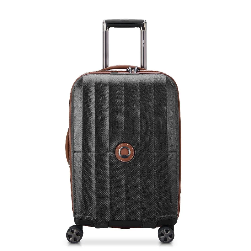 Magnetic luggage labels that can be easily changed or removedDelsey St Tropez Carry On Expandable Spinner