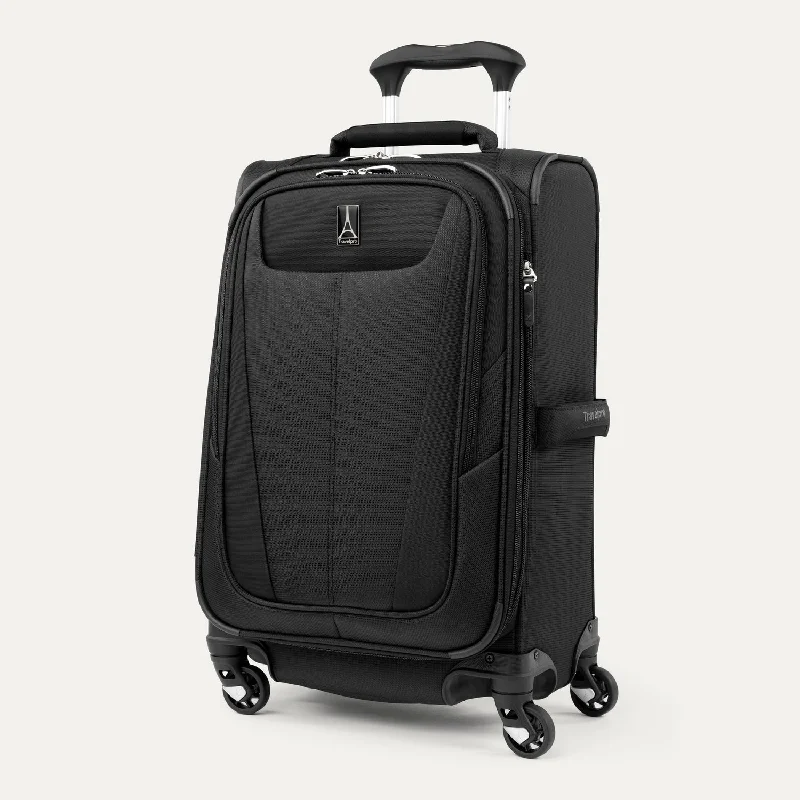 Rolling travel bag with adjustable telescopic handle for different user heightsMaxlite® 5 21" Carry-On Spinner