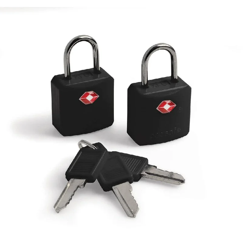 Earplugs and eye masks set for a good sleep during long - haul flightsPacsafe Prosafe 620 Luggage Padlocks