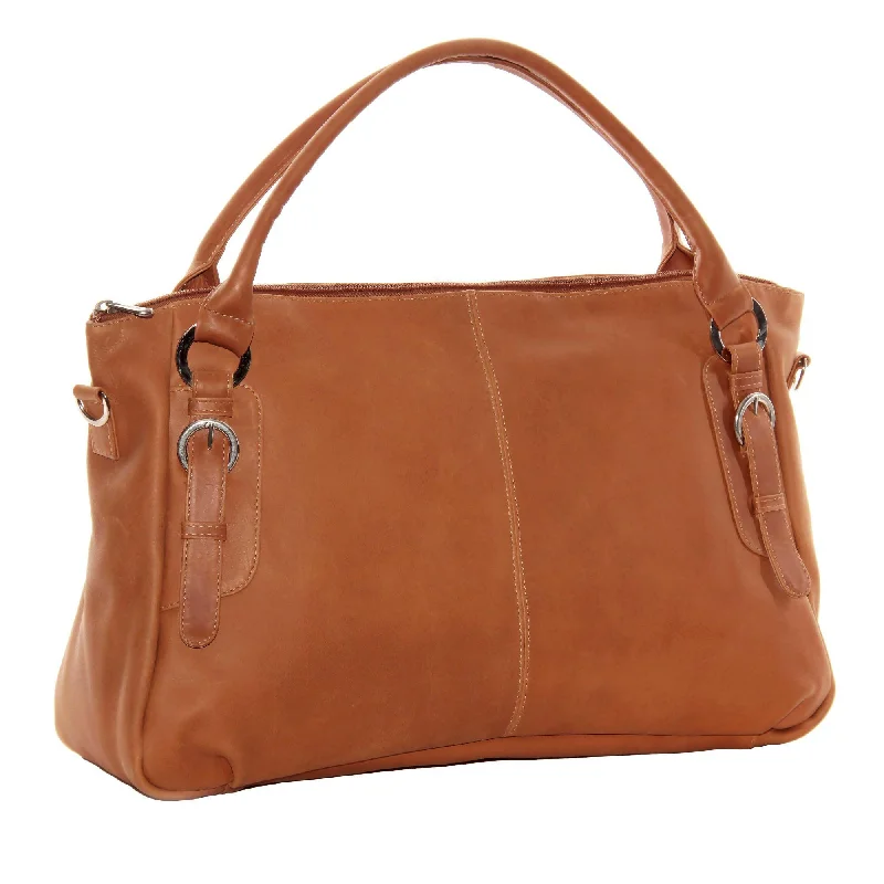 Leather luggage handles for a comfortable and stylish gripPiel Leather Large Handbag/Cross Body Bag