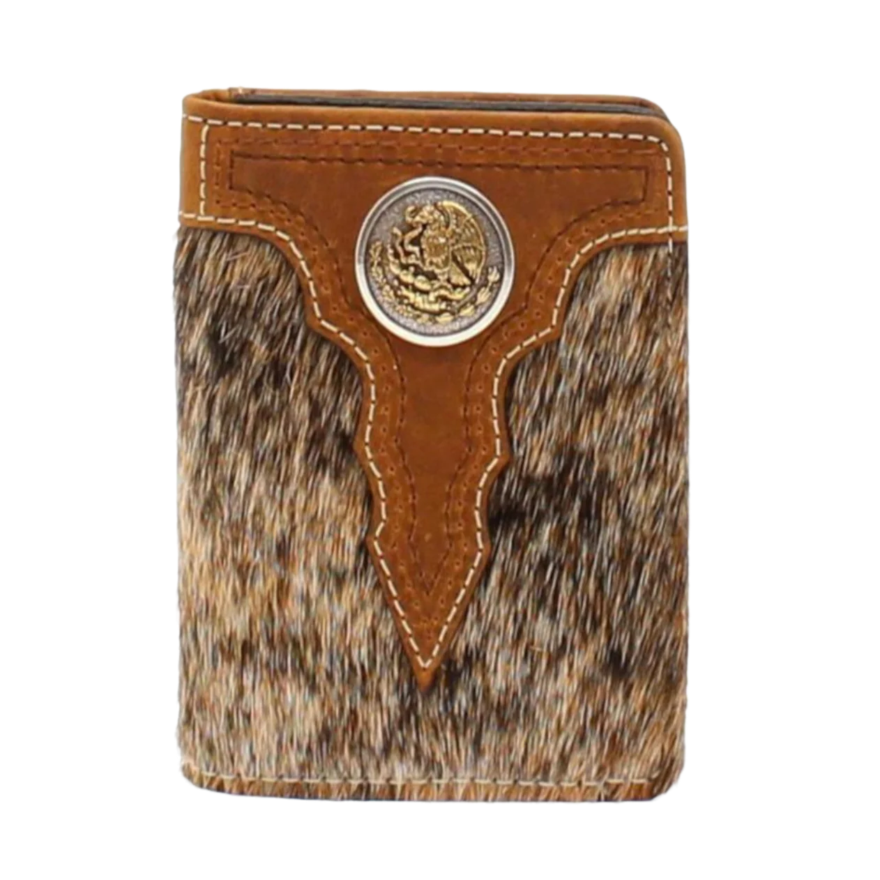 Lightweight money clips for travelARIAT Calf Hair & Leather Bi-Fold Wallet