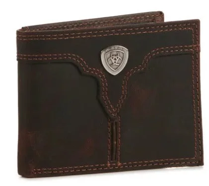 How to clean and maintain metal money clipsARIAT Men's Dark Brown w/ Shield Bi-Fold Wallet