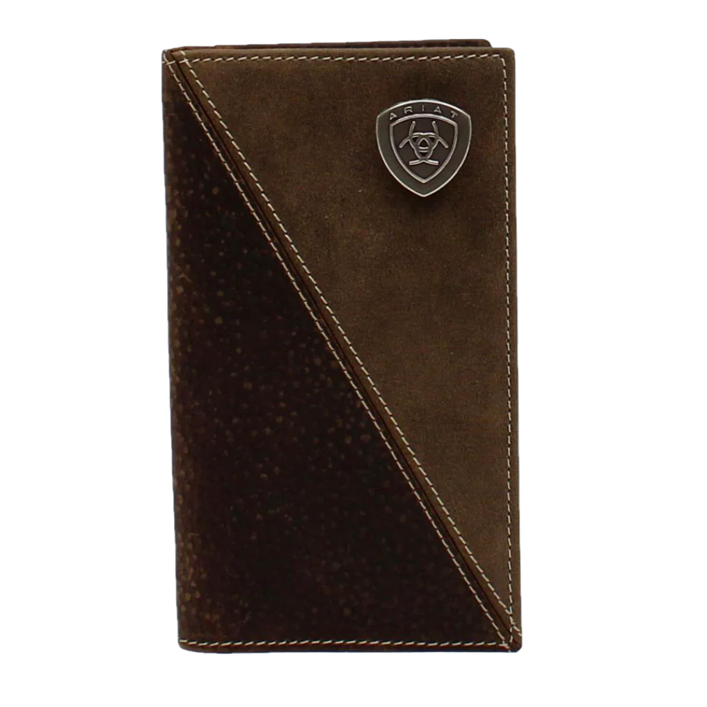 Elegant money clips for weddingsARIAT Men's Rodeo Design Shield Logo Wallet