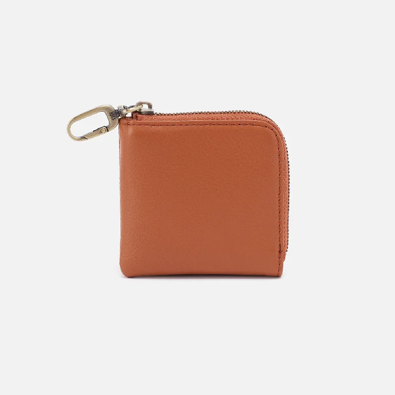 Money clips for holding large amounts of cashCass Small Pouch In Pebbled Leather - Butterscotch