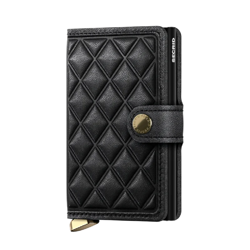 Eco-friendly money clips made from sustainable materialsSECRID - Premium Miniwallet Emboss Diamond Black