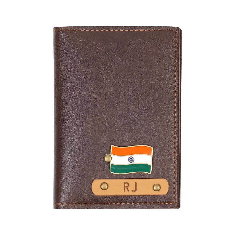 Foldable Passport Covers & Wallets Made of Flexible PVC for Easy StorageDark Brown Bi-Fold Wallet