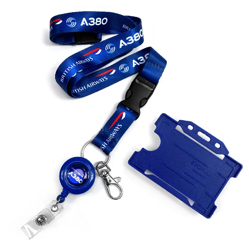 Waterproof Nylon Passport Covers & Wallets for Outdoor AdventuresBritish Airways A380 Lanyard