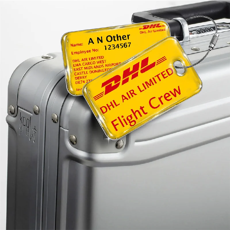 Magnetic-Closure Passport Covers & Wallets for Quick AccessDHL Official Crew Tag