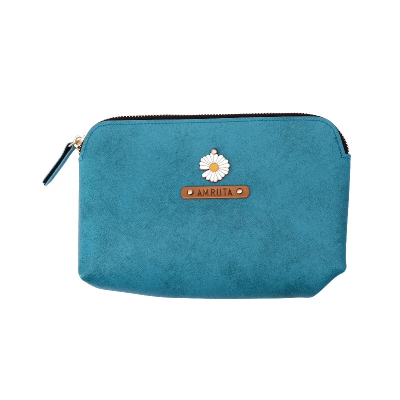 Vegan Leather Passport Covers & Wallets for Environmentally Conscious PeopleTurquoise Travel Pouch