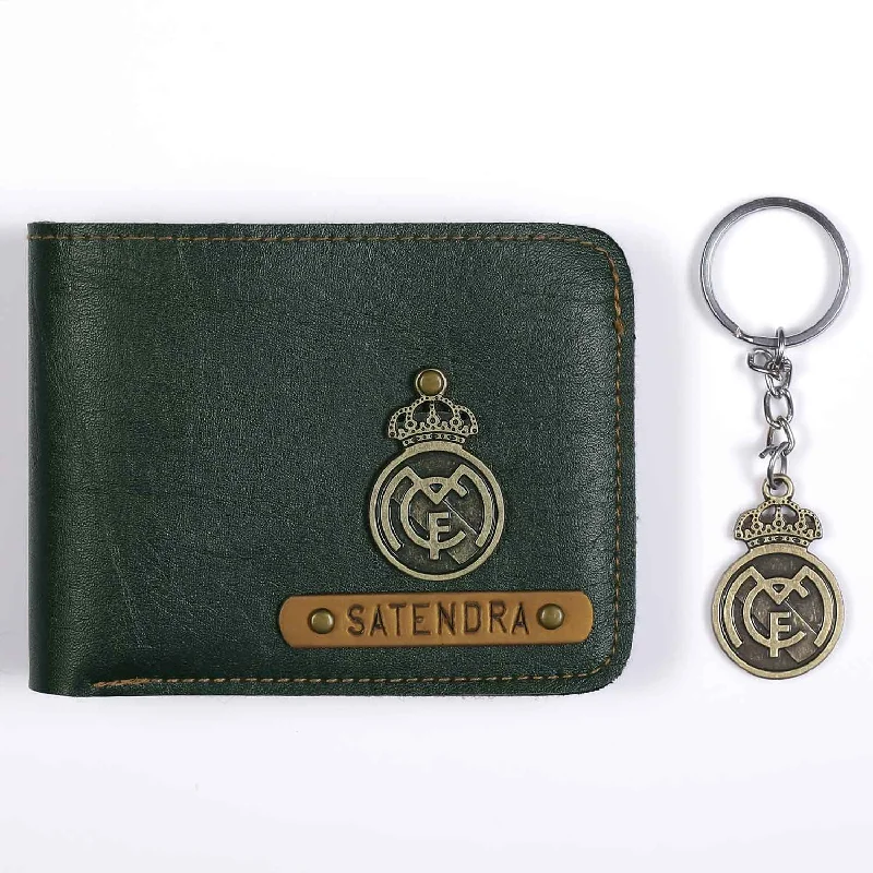 Colorful Floral-Printed Passport Covers & Wallets for Fashionable WomenPersonalised Mens Wallet - Real Madrid