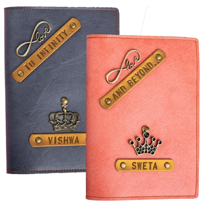 Animal-Print Passport Covers & Wallets for Trendy FashionistasTo Infinity & Beyond - Personalized Couple Passport Cover