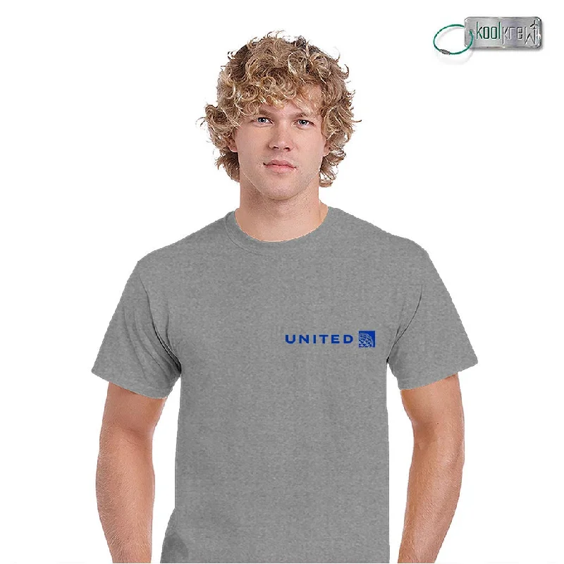 Minimalist Carbon Fiber Passport Covers & Wallets for Modern MenUnited Airlines Logo T-Shirt