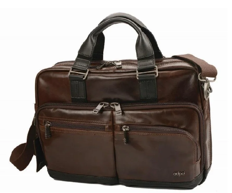 How to choose the right briefcase sizeAdpel Oslo 15.4"Leather Laptop Bag | Brown