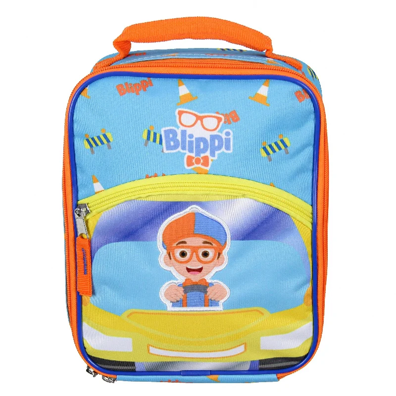 Waterproof canvas travel bag suitable for beach and outdoor vacationsBlippi Kids Lunch Box Joy Ride School Insulated Lunch Bag Tote For Hot And Cold Food, Drinks, And Snacks - One Size Fits Most