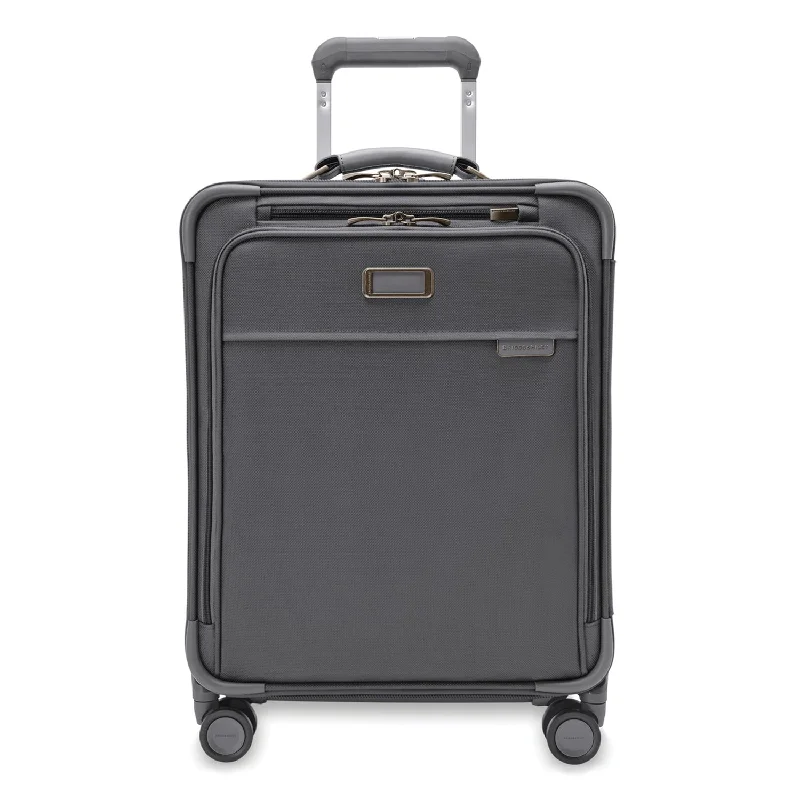 Briefcases with multiple compartments for organizationBriggs & Riley BASELINE LIMITED EDITION Global 21" Carry-On Expandable Spinner