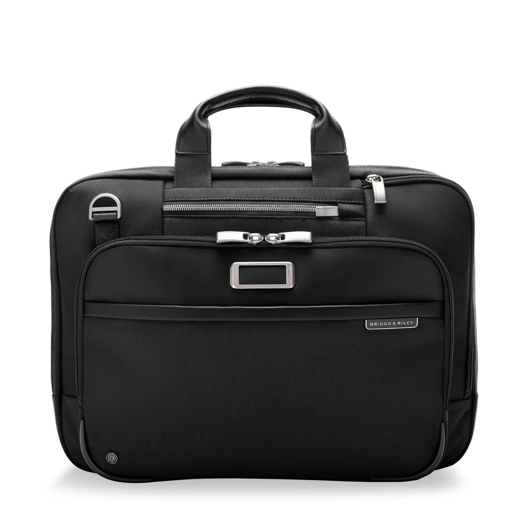 Briefcases with ergonomic handles and strapsBriggs & Riley Medium Expandable Brief