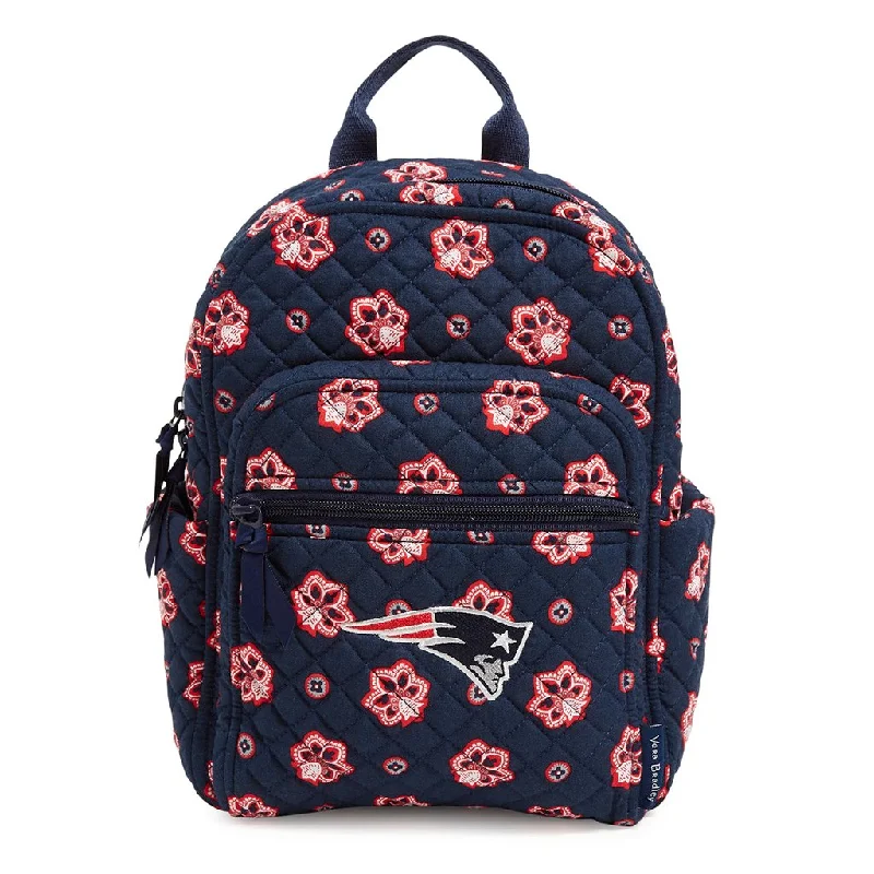 Men's backpack with USB charging port for tech-savvy guysVera Bradley : NFL Small Backpack in New England Patriots Bandana