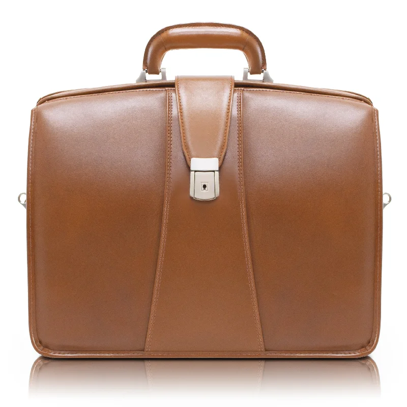 Affordable briefcases for studentsHARRISON | 17" Leather Partners Laptop Briefcase