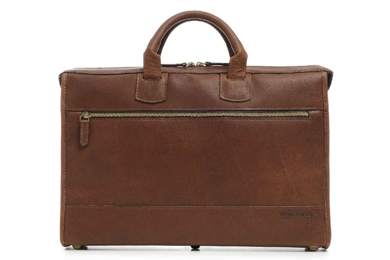 Lightweight briefcases for daily useKorchmar Sawyer Slim Leather Laptop Briefcase