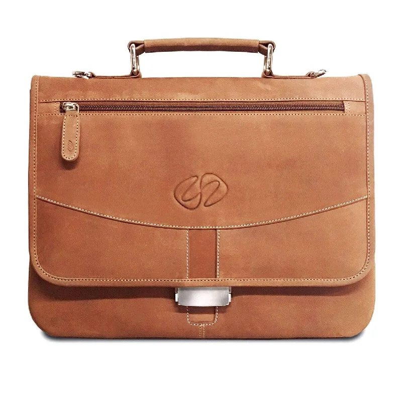 Vintage-style briefcases for a classic lookPremium Leather iPad Pro Briefcase