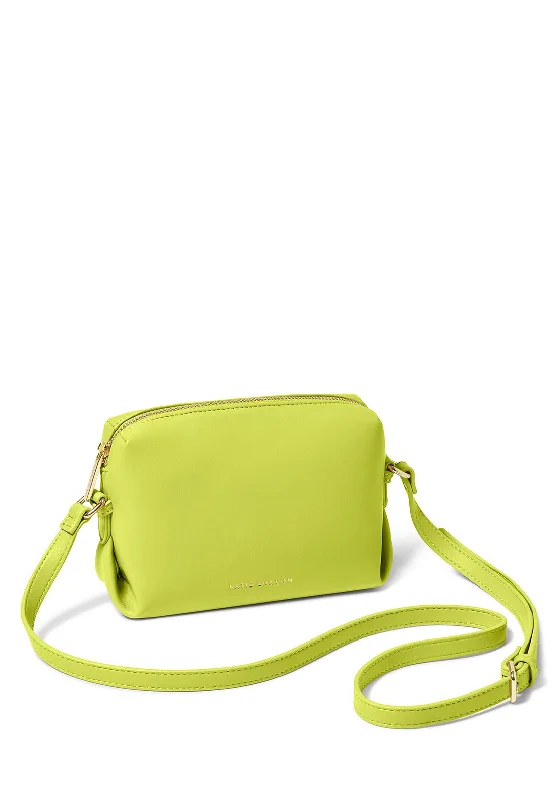 Men's crossbody bag made from recycled materials for eco - friendly usersKatie Loxton Lily Mini Crossbody Bag, Lime Green