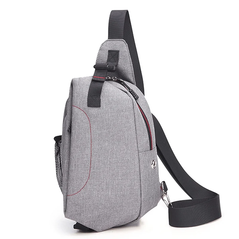 Hiking - specific men's crossbody bag with a hydration bladder pocketMen Canvas Outdoor Sport Multi-Functional Crossbody Bag