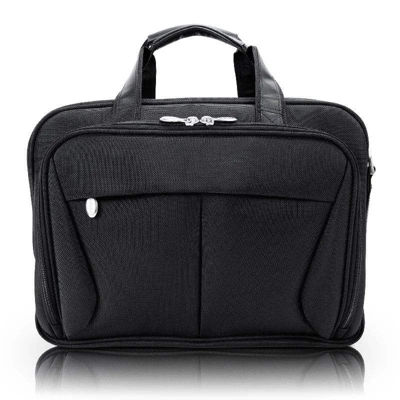 Durable briefcases for heavy-duty usePEARSON | 17” Nylon Expandable Laptop Briefcase