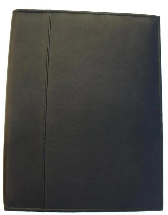 How to clean and maintain leather briefcasesPiel Leather Letter-Size Padfolio with Organizer