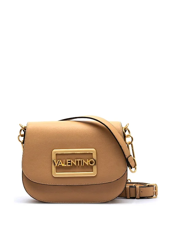 Urban men's crossbody bag with a modern, sleek designValentino Princesa Flap Over Shoulder Bag, Beige