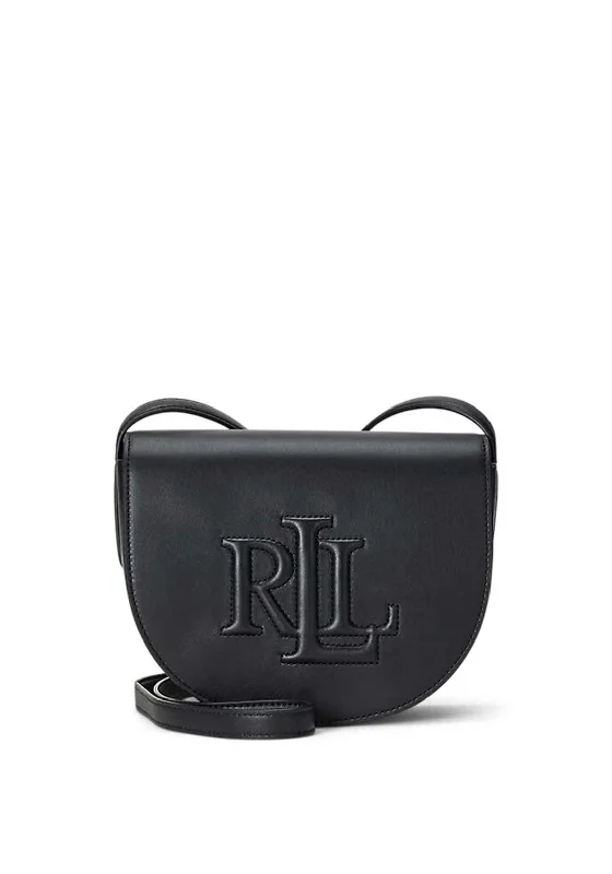 Men's crossbody bag with adjustable straps for a customized fitRalph Lauren Witley Medium Crossbody Bag, Black