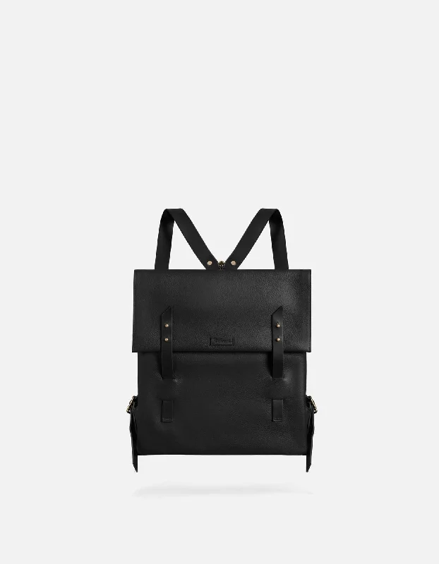 Men's convertible backpack that can be worn as a messenger bagSanton Backpack, Textured Black