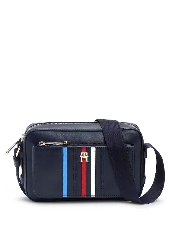 Urban men's crossbody bag with a modern, sleek designTommy Hilfiger Poppy Crossbody Bag, Space Blue