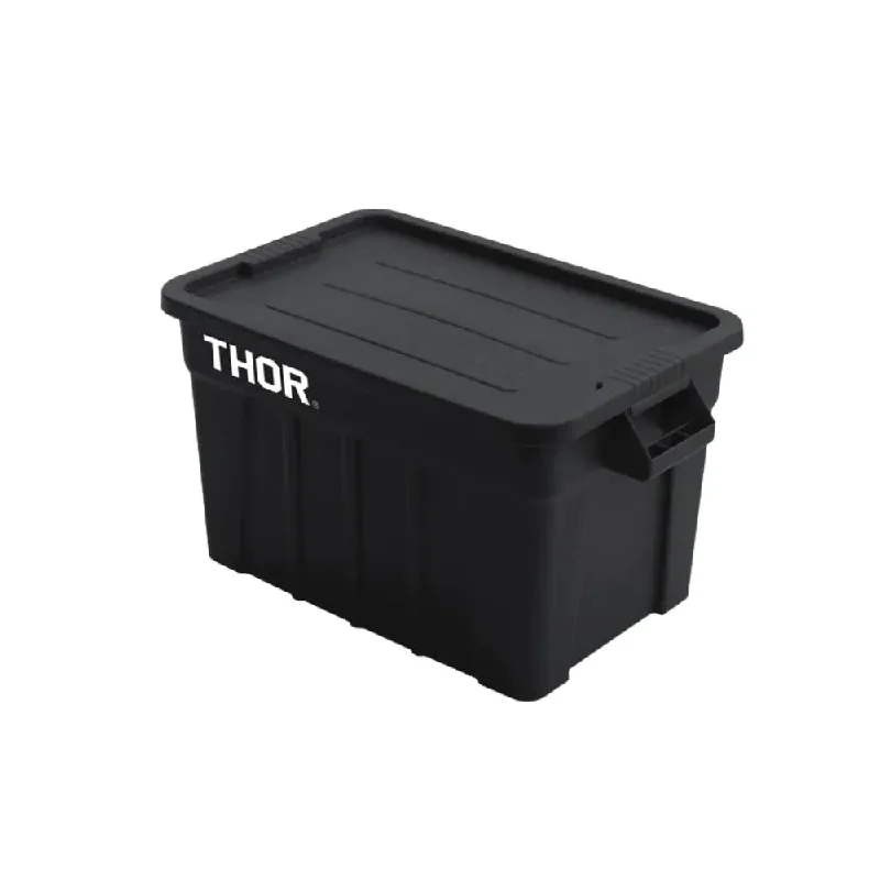 Travel bag with a retractable garment rack for easy unpackingThor Tote Box with Lid 75L